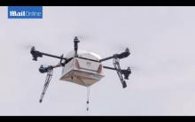 Première pizza livrée par drone en Nouvelle-Zélande