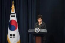 Park Geun-hye est engluée dans un scandale qui touche la Corée du Sud.