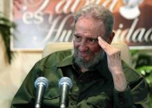 L'ancien dirigeant cubain Fidel Castro.