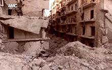Une vidéo de drone montrant l'ampleur des dégâts à Alep après cinq ans de guerre.