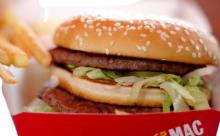 Un Big Mac de McDonald's, crée par Michael Jim Delligatti