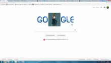 Le google Doodle du 29 janvier 2016 sur Charles Macintosh.