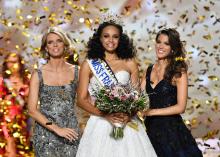 Alicia Aylies, 18 ans, Miss Guyane, a été élue Miss France 2017 par les téléspectateurs de TF1, samedi 18 décembre.