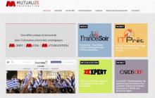 La page d'accueil de Mutualize Corporation