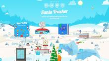 Le jeu "Google Santa Tracker".