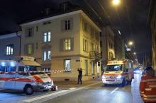 La police sur les lieux de l'attaque de Zurich le 19 décembre 2016.