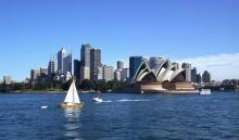 L'opéra de Sydney en Australie.
