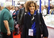 L'auteure franco-marocaine Leila Slimani, prix Goncourt pour "Chanson douce", à Brive-la-Gaillarde l