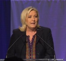 Marine Le Pen Régionales 13.12.2015