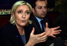 Marine Le Pen le 27 janvier 2017 à Bouchain