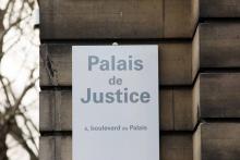 Le Palais de justice, boulevard du Palais à Paris, le 19 janvier 2011