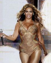 Beyoncé lors d'un concert à Anaheim en Californie le 11 juillet 2009.