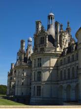 Façade du château de Chambord