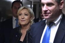 Marine Le Pen le 24 mars 2017 à Moscou