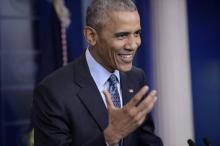 Barack Obama à Washington, le 18 janvier 2017
