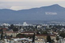 Vue de la capitale chypriote Nicosie, le 23 décembre 2016