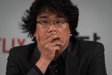 Le réalisateur Sud-Coréen Bong Joon-ho à Séoul le 16 mai 2017