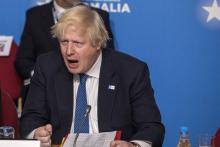Le ministre britannique des Affaires étrangères Boris Johnson, le 11 mai 2017 à Londres