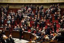 Les députés à l'Assemblée nationale, le 7 décembre 2016 à Paris