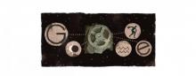 Google Doodle Machine d'Anticythère Découverte Antiquité Mécanisme Archimède
