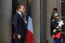 Le président français Emmanuel Macron à l'Elysée à Paris, le 26 juin 2017
