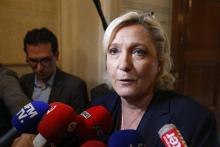 Marine Le Pen à l'Assemblée nationale à Paris, le 29 juin 2017
