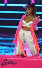 La chanteuse Ariana Grande à New York, le 23 mai 2017