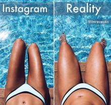 Instagram VS Réalité: une blogueuse révèle la vérité sur les photos "parfaites"