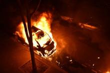897 voitures ont été brûlées lors des soirées du 13 et du 14 juillet 2017, selon le ministère de l'I