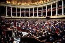 L'Assemblée nationale, avant le discours d'Edouard Philippe, le 4 juillet 2017