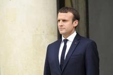 Le président Emmanuel Macron, le 13 juillet 2017 à Paris
