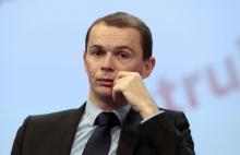 Olivier Dussopt, député-maire PS d'Annonay, ici le 20 mai 2013 à Paris