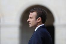 Emmanuel Macron, le 23 septembre 2017 à Paris