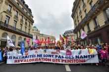 Des retraités manifestent contre la hausse de la CSG, le 28 septembre 2017 à Rennes