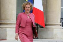 La ministre du Travail, Muriel Pénicaud, le 6 septembre 2017 à l'Elysée à Paris