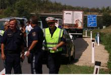 Le camion dans lequel des dizaines de migrants ont été retrouvés morts en Autriche