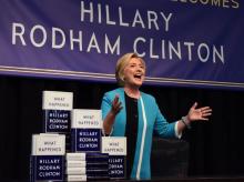 Hillary Clinton le 6 avril 2017 à New York