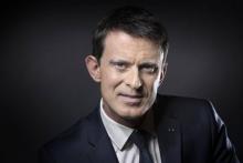 Manuel Valls pose à Matignon le 24 novembre 2016