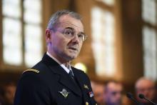 Le patron de la gendarmerie, le général Richard Lizurey, le 9 janvier 2017 à Paris