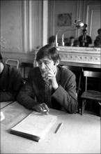 Jacques Sauvageot, l'un des trois leaders, avec Alain Geismar et Daniel Cohn-Bendit de "Mai 68" et p