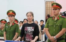 La dissidente vietnamienne Nguyen Ngoc Nhu Quynh, alias "Mother Mushroom", pendant son procès en app