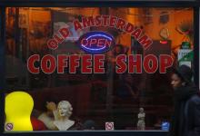 Un coffee shop à Amsterdam, le 21 décembre 2012.