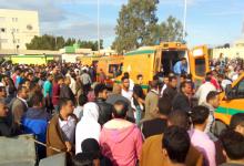 Localisation d'Al-Arish dans le nord du Sinaï, où au moins 75 personnes ont été blessées vendredi da