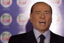 Silvio Berlusconi, ancien chef du gouvernement italien, le 14 octobre 2017 à Ischia en Italie