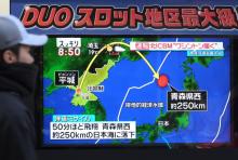 North Korea has threatened to sink Japan into the sea and has fired missiles over the country