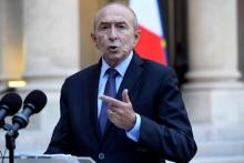 Gérard Collomb le ministre de l'Intérieur le 10 septembre 2017 à Paris