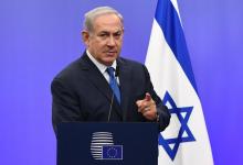 Le Premier ministre israélien Benjamin Netanyahu s'exprime lors d'une conférence de presse à Bruxell