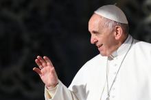 Le pape François le 22 novembre 2017 au Vatican