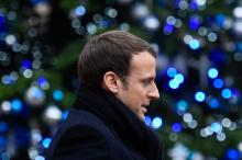 Le président français Emmanuel Macron, le 13 décembre 2017 à Paris