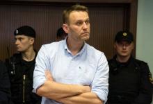 L'opposant russe Alexeï Navalny, le 16 juin 2017, lors d'une audience au tribunal à Moscou